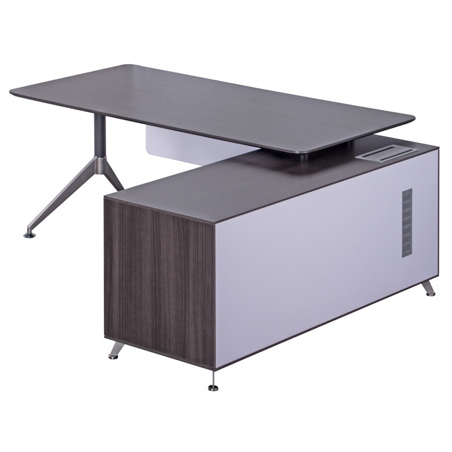 Nero Executive Desk With Return Storage 